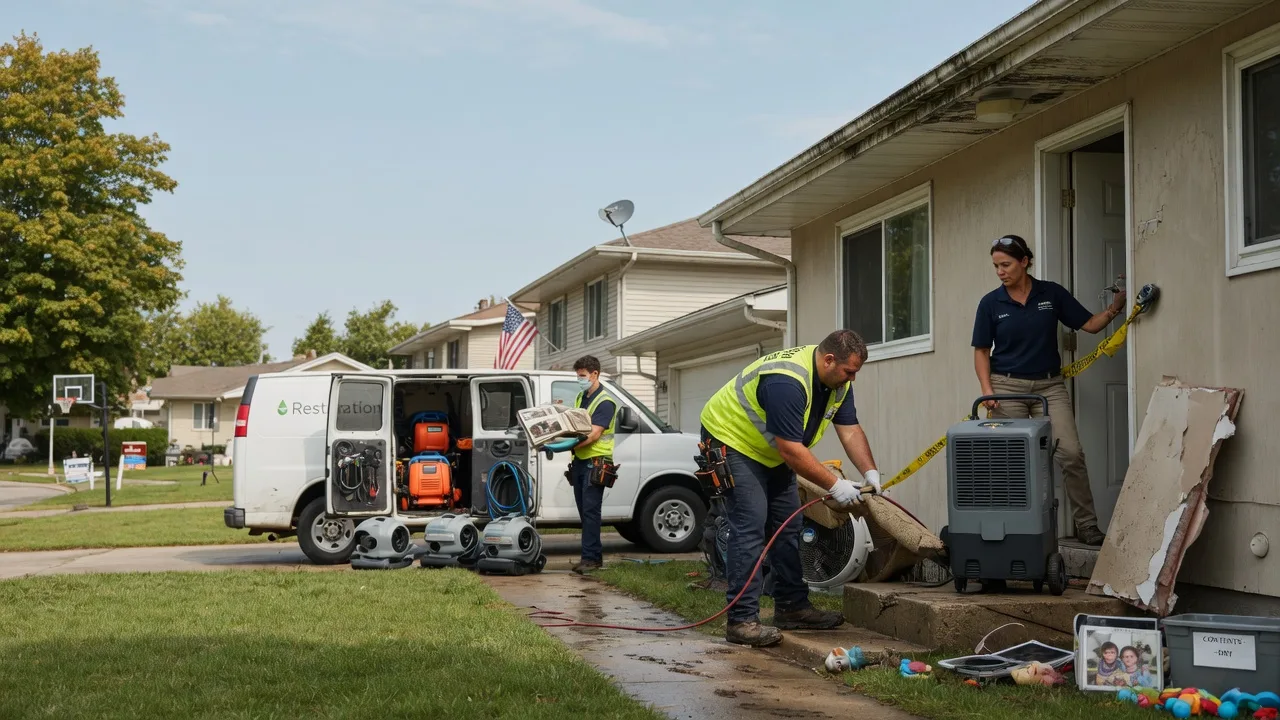 Water Damage Restoration in Mount Morris, IL near me